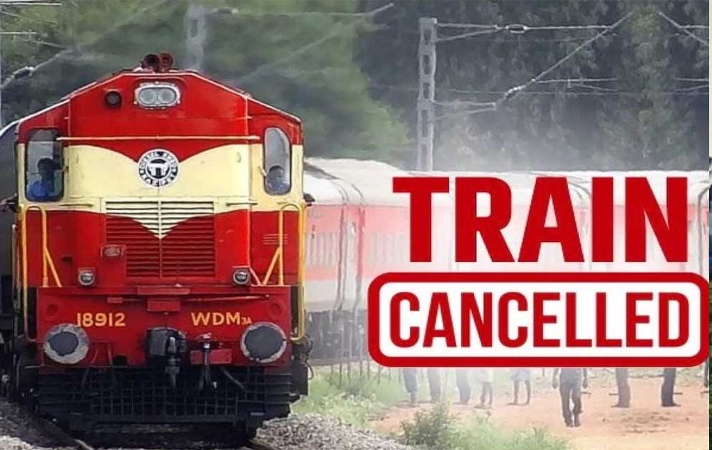 20 सितंबर से 16 अक्टूबर तक ट्रेनों पर असर, भोपाल मंडल से गुजरने वाली 20 ट्रेनें कैंसिल