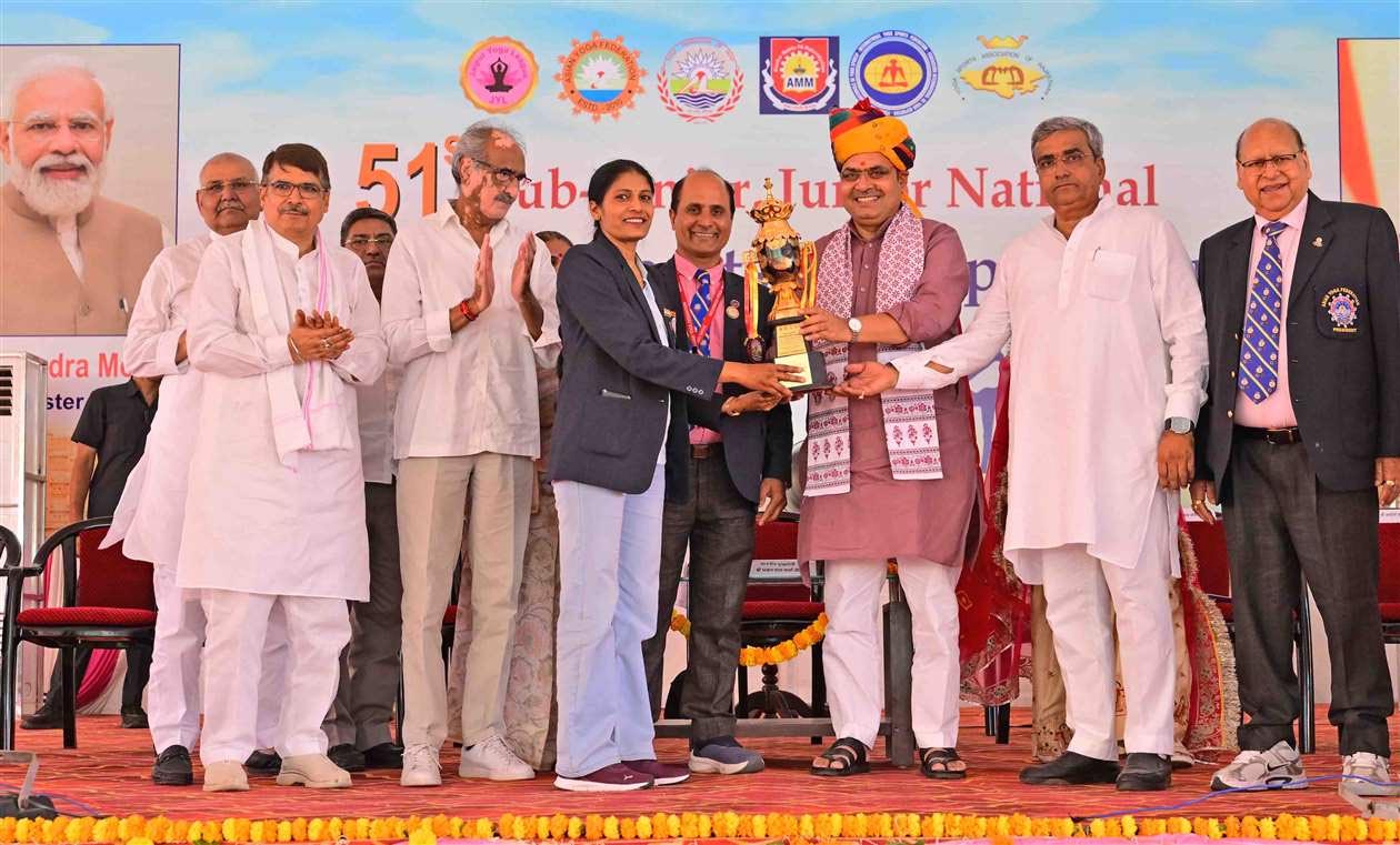 युवा प्रतिभाओं को बेहतर मंच देने पर जोर, राष्ट्रीय योगासन प्रतियोगिता में बोले सीएम भजनलाल शर्मा