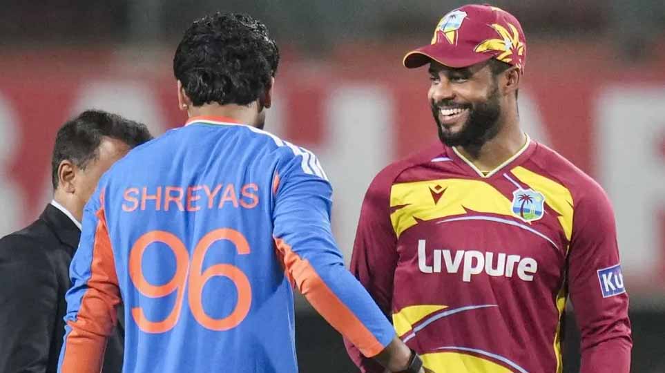भारत-वेस्टइंडीज टी20 मुकाबले में छक्कों की बरसात की उम्मीद, हैदराबाद में टीम इंडिया बना चुकी है 297 रन
