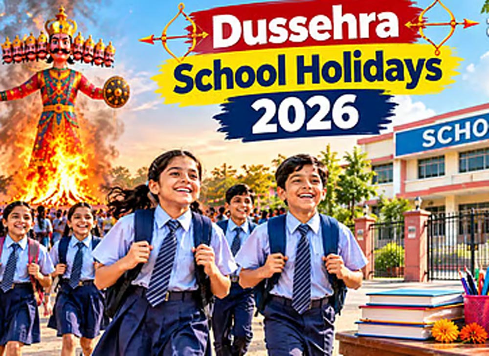School Holidays 2026: दशहरा पर 17 से 26 अक्टूबर तक बंद रहेंगे स्कूल, जानें अपने राज्य का अवकाश कैलेंडर