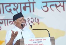 ‘जब-जब बंटे, तब-तब कमजोर हुए’, विजयदशमी उत्सव में बोले मोहन भागवत
