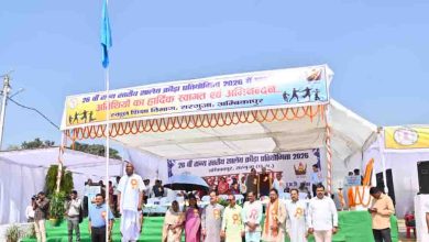 सांसद चिंतामणि महाराज ने खिलाड़ियों से सर्वश्रेष्ठ प्रदर्शन करने का किया आह्वान