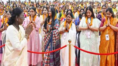 राष्ट्रपति द्रौपदी मुर्मु ने मां दंतेश्वरी के किए दर्शन, देश की सुख-समृद्धि की कामना