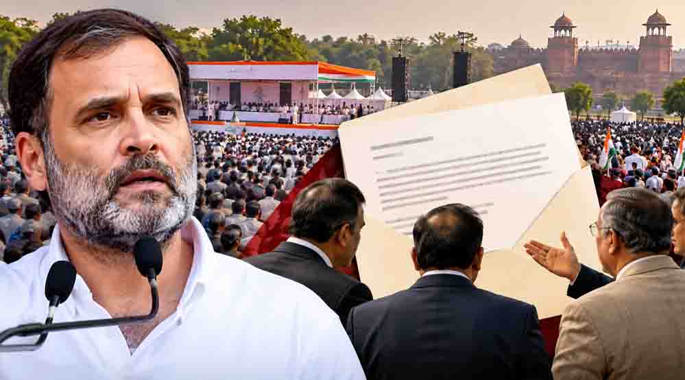 राहुल गांधी की रैली से 10 हजार करोड़ के कारोबार पर असर की आशंका, व्यापारियों ने लिखा पत्र