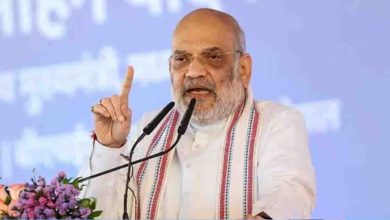 लखनऊ में अमित शाह का चुनावी संदेश, बोले- 312 सीटों वाली रिकॉर्ड जीत याद दिलाने आया हूं