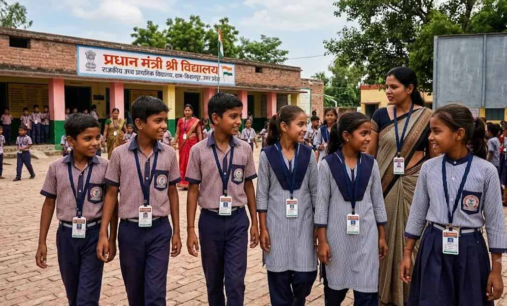 UP के 1,565 PM श्री स्कूलों में बदलेगा शिक्षा का परिवेश, अभिभावक-ग्राम समुदाय की होगी भागीदारी UP के 1,565 PM श्री स्कूलों में बदलेगा शिक्षा का परिवेश, अभिभावक-ग्राम समुदाय की होगी भागीदारी