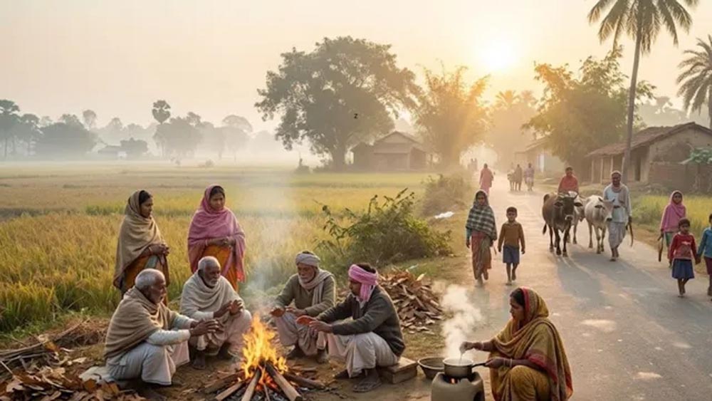बिहार का मौसम: रात में बढ़ेगी ठंड, दिन में धूप से बनी रहेगी हल्की गर्मी बिहार का मौसम: रात में बढ़ेगी ठंड, दिन में धूप से बनी रहेगी हल्की गर्मी