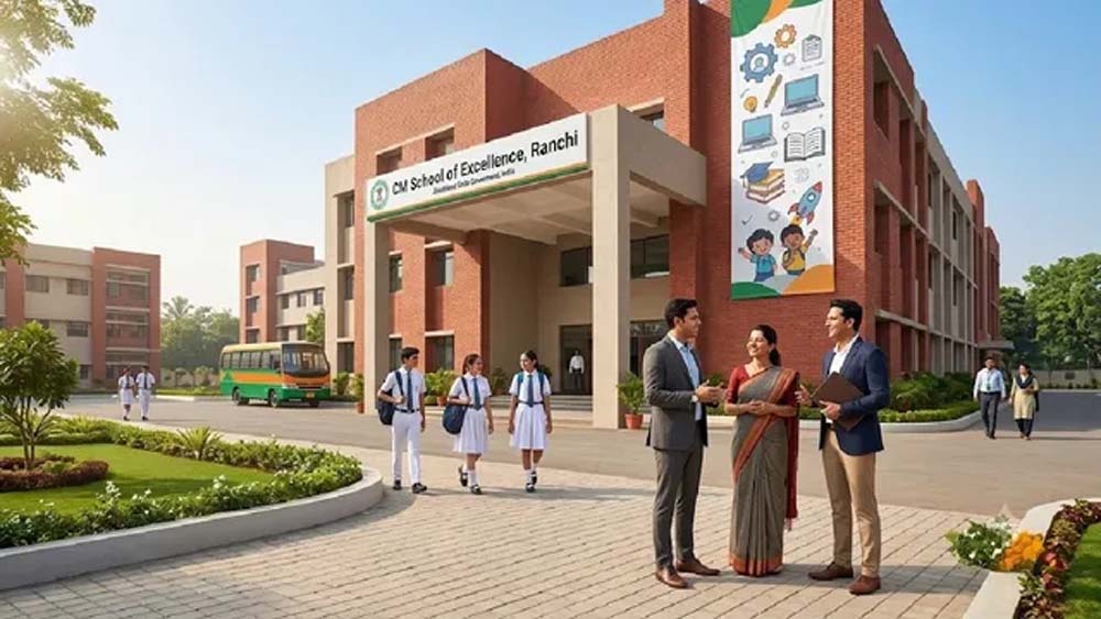 झारखंड के CM स्कूल ऑफ एक्सीलेंस में दो विशेषज्ञों की होगी नियुक्ति, ₹1 लाख मासिक