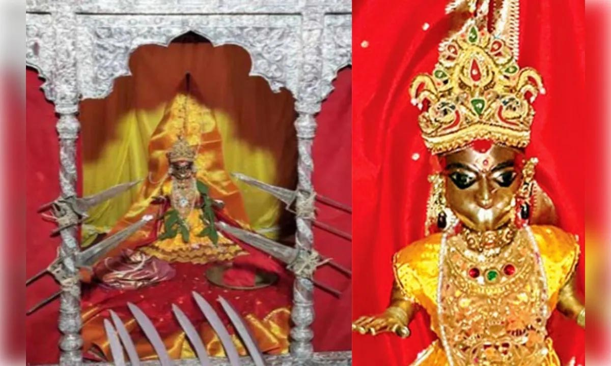 दुर्गा पूजा में ही बाहर आती है मां दुर्गा की सोने की मूर्ति, पुलिस सुरक्षा में होती है पूजा