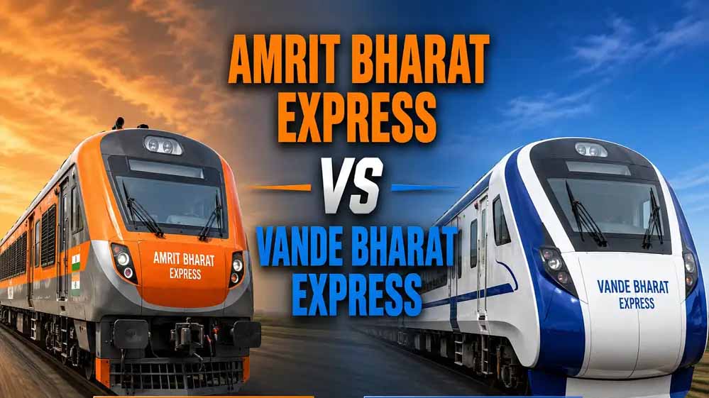वंदे भारत या अमृत भारत, कौन सी ट्रेन है बेहतर? किराये से सुविधाओं तक 5 बड़े फर्क