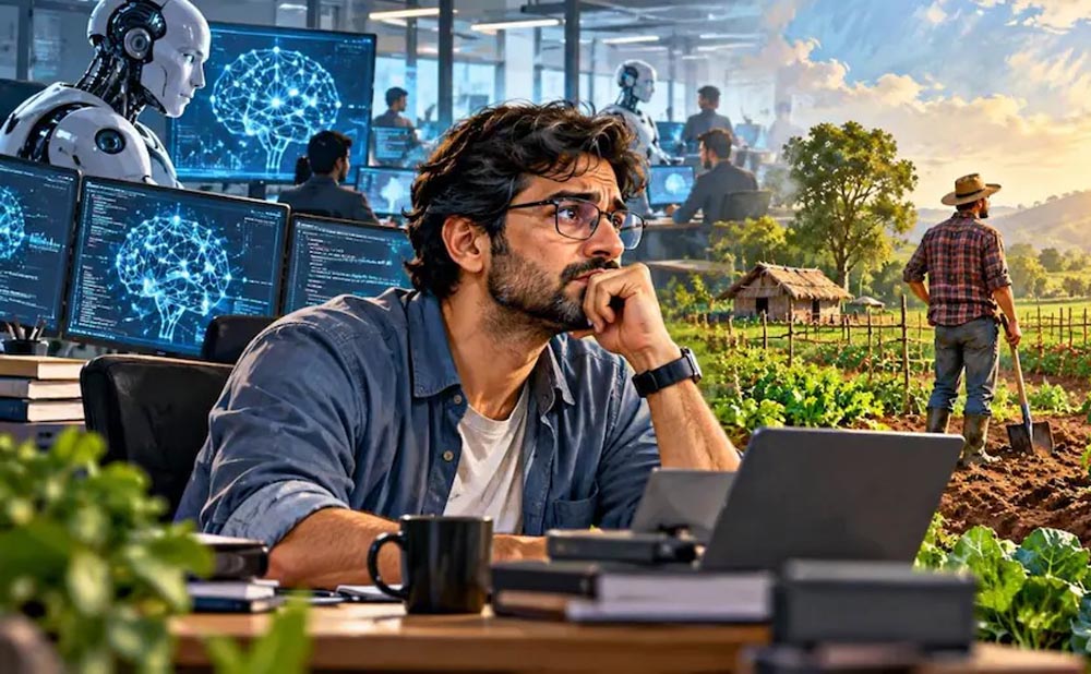 AI के डर से नौकरी छोड़ खेती करना चाहता है 10 साल अनुभवी सॉफ्टवेयर इंजीनियर, जानें क्यों बढ़ी चिंता
