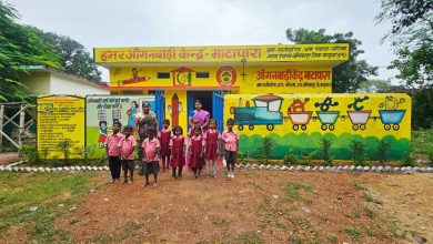 किराए के दो कमरों से सुविधायुक्त भवन तक, भाटापारा आंगनबाड़ी केंद्र को मिला अपना घर