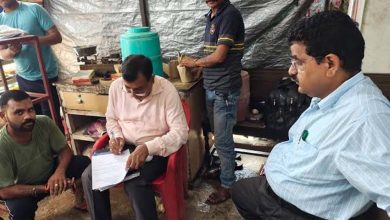 धर्मनगरी राजनांदगांव में खाद्य विभाग की कार्रवाई, दुकानों पर मारे छापे