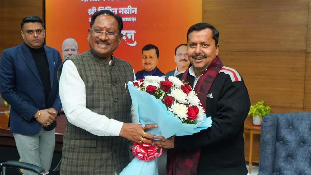 नितिन नबीन से मिले CM साय, संगठन और प्रदेश के मुद्दों पर हुई अहम चर्चा