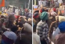 पटियाला में किसानों और पुलिस में टकराव, मिनी सचिवालय के सभी गेट किए गए बंद