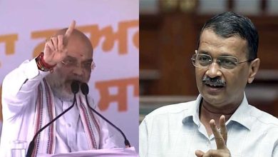 अमित शाह पर अरविंद केजरीवाल का तंज, कानून-व्यवस्था को लेकर उठाए सवाल