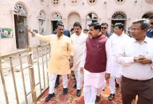 मुख्यमंत्री डॉ. यादव ने किया स्मारक निर्माण कार्य का निरीक्षण
