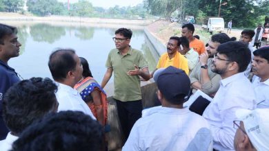 वित्त मंत्री ने कैनाल लिंक रोड, बोइरदादर स्टेडियम, मरीन ड्राइव, तालाबों के सौंदर्यीकरण और ऑक्सीजोन का किया निरीक्षण