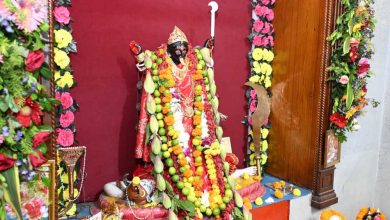 मुख्यमंत्री साय ने रायपुर के कालीबाड़ी मंदिर एवं दुर्गा पूजा पंडाल में टेका माथा, प्रदेशवासियों की खुशहाली के लिए मांगा आशीर्वाद