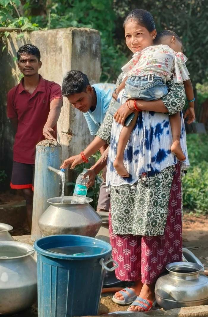 जल जीवन मिशन से बदली ग्राम कचोरा की तस्वीर