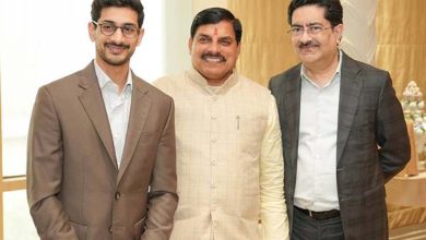 मुख्यमंत्री डॉ. यादव ने आदित्य बिरला समूह के प्रमुख कुमार मंगलम बिरला से की भेंट