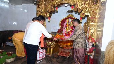उप मुख्यमंत्री विजय शर्मा ने कवर्धा में मां महामाया और मां विंध्यवासिनी के दर्शन कर प्रदेश की सुख-समृद्धि और खुशहाली की कामना की