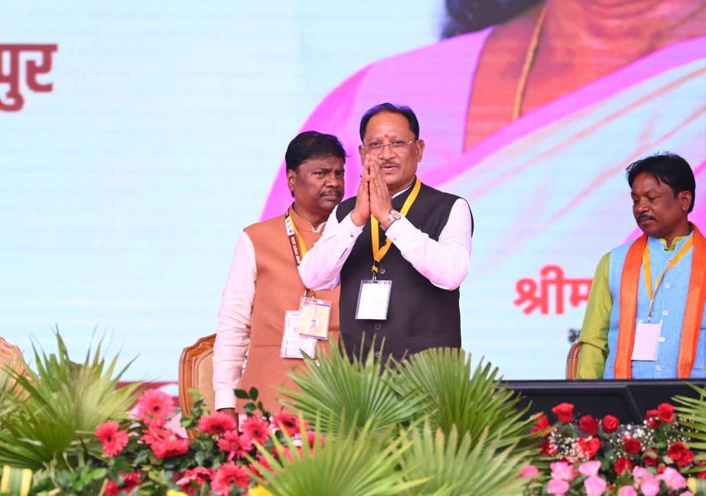 माओवाद से मुक्त बस्तर में अब नवनिर्माण और विकास की बारी - मुख्यमंत्री विष्णुदेव साय