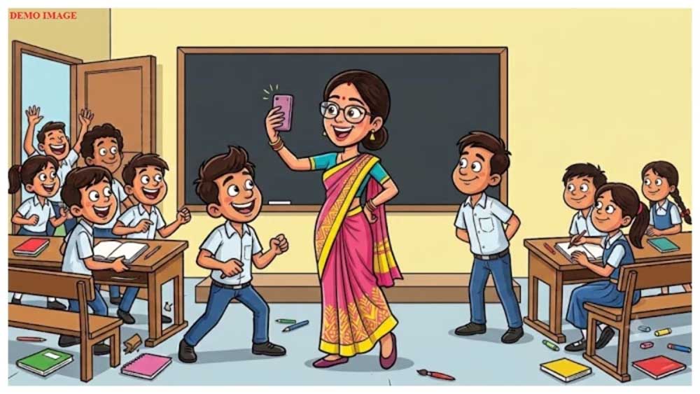 पढ़ाई छोड़ रील्स पर फोकस? बिलासपुर की शिक्षिका पर छात्रों से फॉलो बढ़वाने का आरोप
